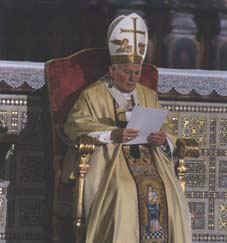 Papa propovijeda