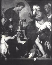 Sv. Lovro dijeli milostinju