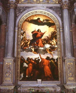 Oltarna slika u crkvi "dei Frari" u Veneciji