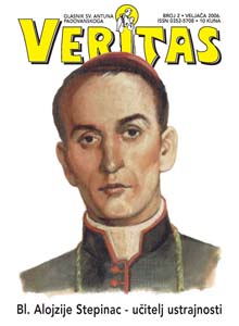 Bl. Alojzije Stepinac - u�itelj ustrajnosti - Veritas 2/2006 - naslovnica