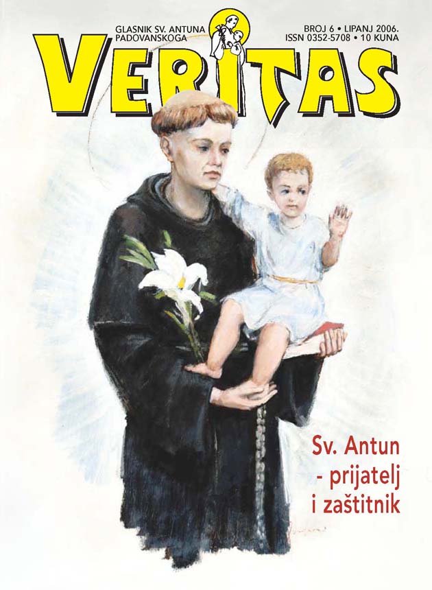 Sv. Antun - prijatelj i za�titnik - Veritas 6/2006 - naslovnica
