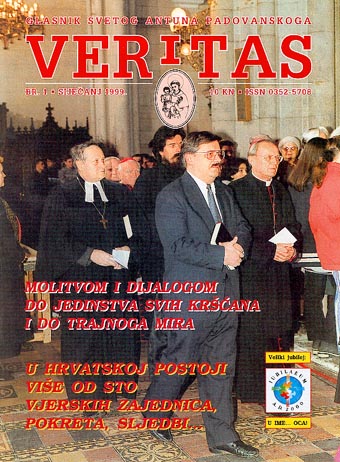 Naslovnica - Veritas br. 1/1999