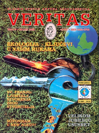 Naslovnica - Veritas br. 9/1999