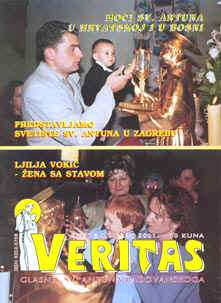 Naslovnica Veritasa br. 6/2001.