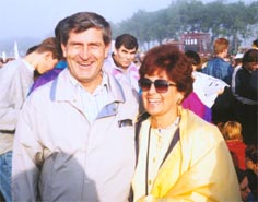 Ljilja Voki� sa svojim mu�em
