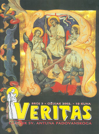 Uskrsli Krist - naslovnica Veritasa br. 3/2002