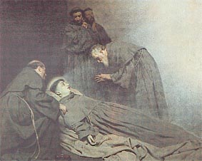 Sv. Antun se ispovjedio prije svoje smrti