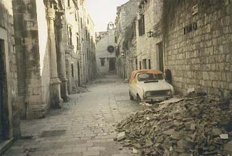 Dubrovnik u prosincu '91.