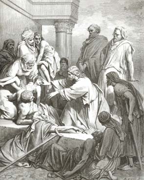 Isus ozdravlja bolesne